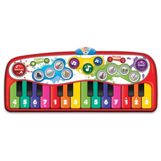Collections Etc Winfun Step-to-Play 6-Foot Jumbo Piano with 25 Built-In Demo Songs {2}