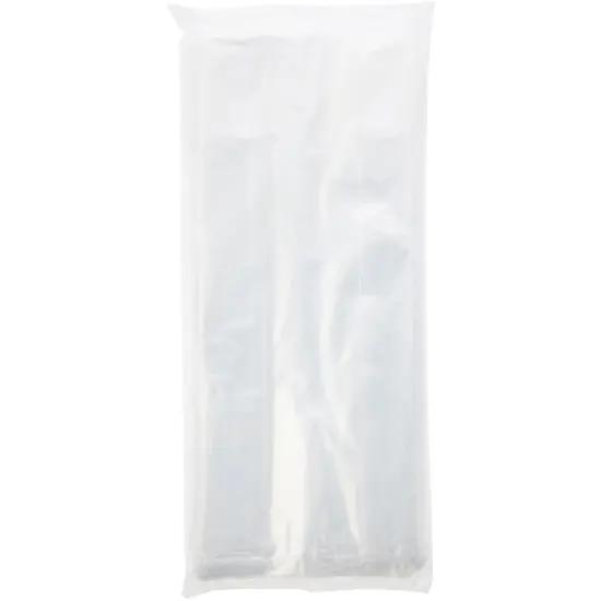 Plymor 4" x 2" x 10" (Pack of 100), 1 Mil Gusseted Plastic Bags {6}