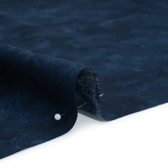 1 Yard Navy Quilting Cotton Toscana Collection Vibrant Abstract Material 44 inch Width {2}