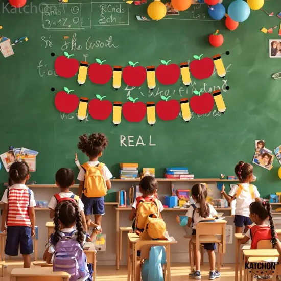 Felt Back to School Garland {4}