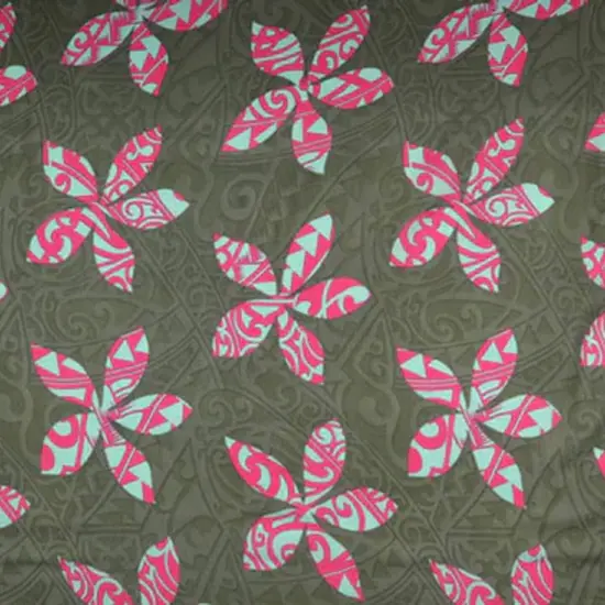 72" L x 45" W Colorful Tiare Sarong with Fringes Rayon Fabric Gray {1}