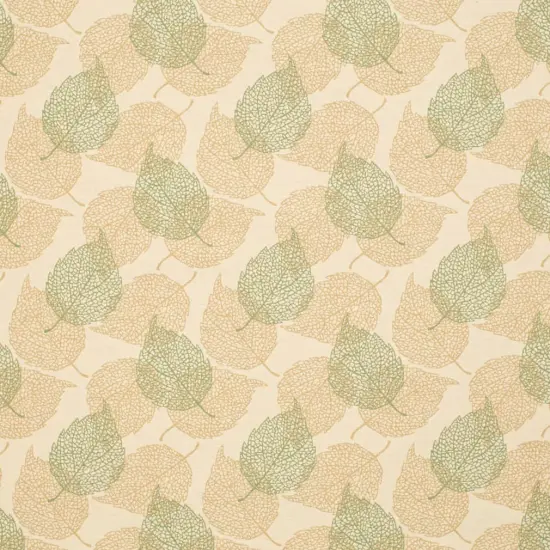 Moss - Green AbstractGeometric,leaves Upholstery Fabric 54 Inches" {1}