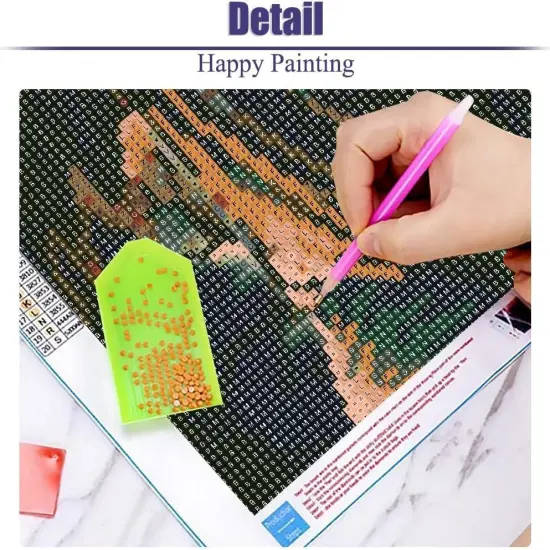 3 Pack Halloween 5D Diamond Art Kits,Diamond Painting Kits for Adults,12x16inch {5}