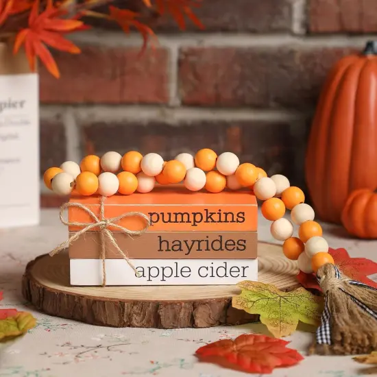 Fall Tiered Tray D&eacute;cor {1}