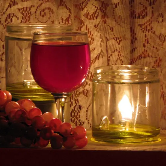 Merry Corliss Olive Oil Small Cabin Lamp {5}