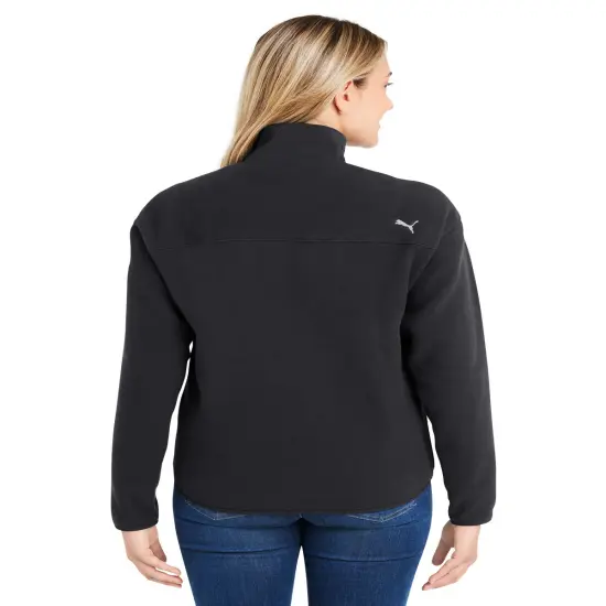 Puma Golf&reg; Ladies Charley Fleece Full-Zip PUMA BLACK {2}