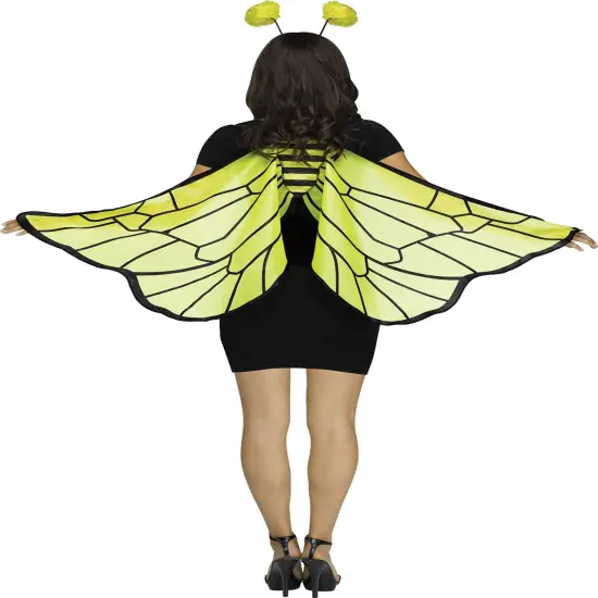 Adult Bumble Bee Wings and Headband Adult Costume Accessory {2}
