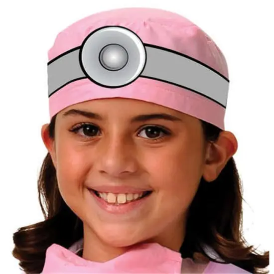 Girls Pink Scrubs Nurse Doctor Cap kids girls toddler child Halloween costume gift {2}