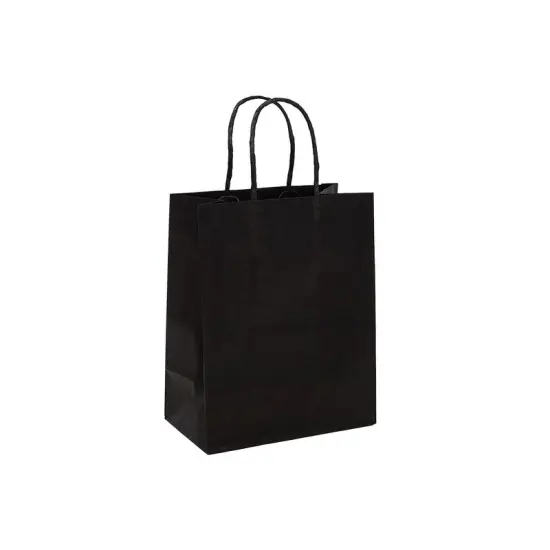 Large Kraft Tinted Color Shopping Bag 16" x 6" x 12" {2}