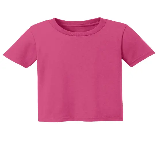 Port & Company&reg; Toddler Core Short Sleeve Cotton Tee Sangria {2}