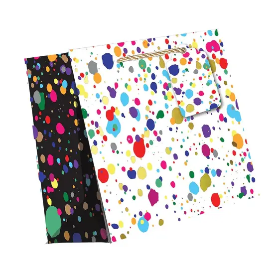 Patterned Gift Bags 6" X 3" X 7-1/2" High-Quality Paper Gift Bags {3}