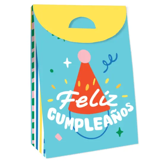Big Dot of Happiness Feliz Cumpleanos - Happy Birthday Gift Favor Bags - Party Goodie Boxes - Set of 12 {4}