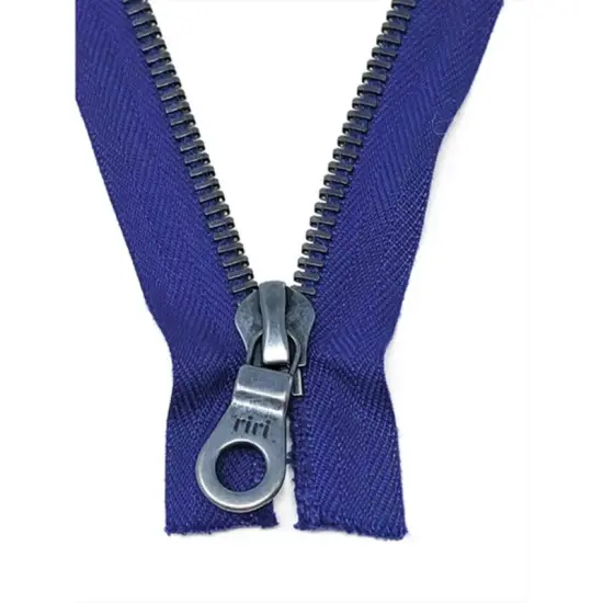 Zipper &ndash; Purple 8MM Antique Nickel Closed Bottom {3}