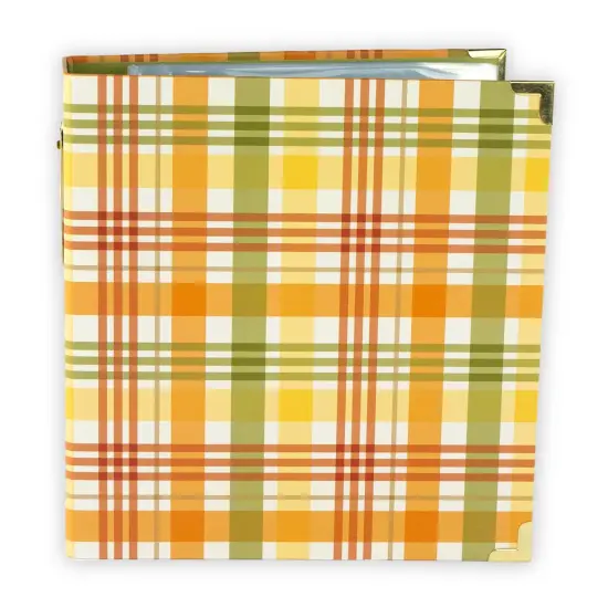 Winnie The Pooh Autumn Album 6"X8"-The Colors Of Fall Plaid {3}