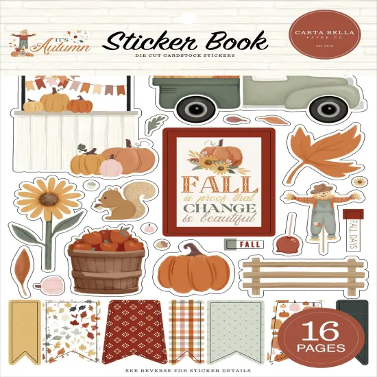 Carta Bella Sticker Book-It's Autumn {1}