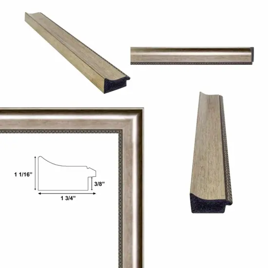 Silver Wave Frame Picture Frame 12x20 frame {3}