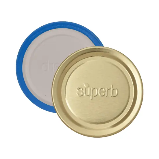 Superb Sealing Solutions Canning Lids - Mason Jar Regular Mouth Lid Toppers Fit Ball and Kerr Jars, 2.75 inch Food Grade with Thick Seals, USA Made, 240 Count {3}