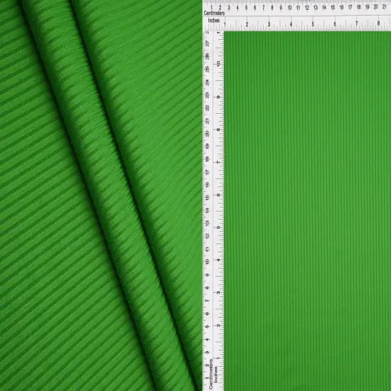 Soft Solid 4x2 Yummy Rib Knit Stretch Fabric 58/60" Wide, Ideal for Dresses & Tops CROISSANT {7}