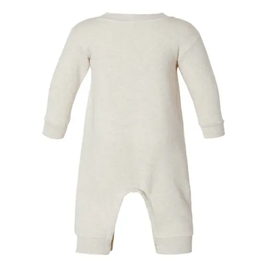 Rabbit Skins&reg; Infant Fleece One Piece Natural heather {2}