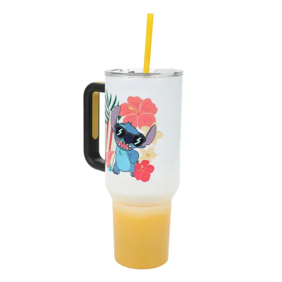 Stitch Hawaiian 40oz Stainless Tumbler {3}