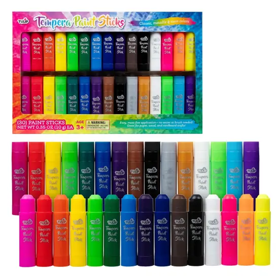 Tulip Tempera Paint Sticks 30 pack {1}
