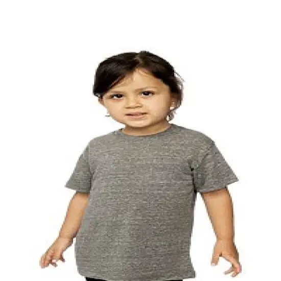 US Blanks&reg; Toddler Tri-Blend Crewneck T-Shirt Tri charcoal {4}