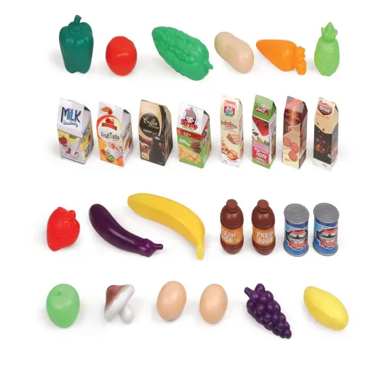 Badger Basket Fresh Market Doll Playset with Shopping Cart and Accessories {5}