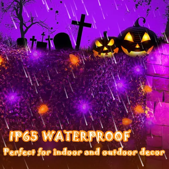 C7 Solar Powered 50 LED Halloween String Lights {2}