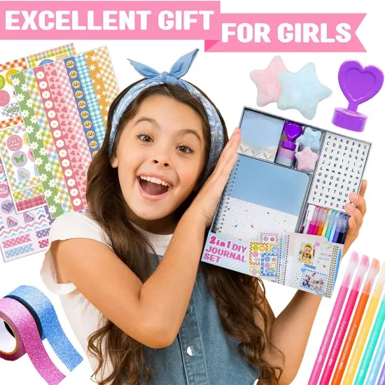 2-Pack DIY Journal Kit - Multicolored {3}