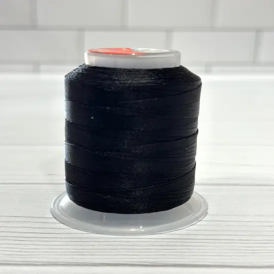 Tex 45 Bonded Nylon Thread Black {1}