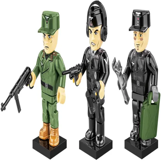 COBI Historical Collection WWII German Tank Crew Figures {2}