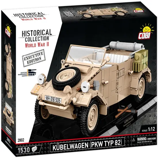 COBI Historical Collection WWII K&uuml;belwagen (PKW TYPE 82) Vehicle - EXECUTIVE EDITION {2}