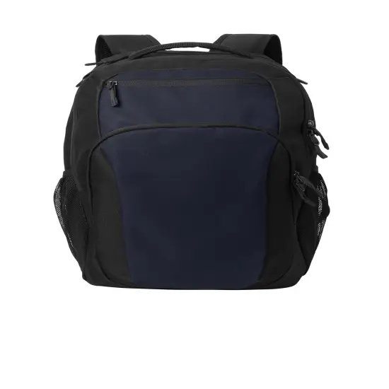 Port Authority&reg; Transport Backpack DkChar/Blk {6}