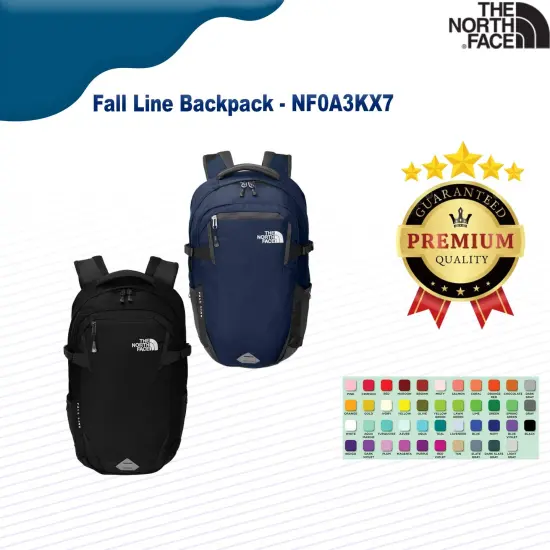 The North Face&reg; Fall Line Backpack Cosm Bl/As Gry {2}