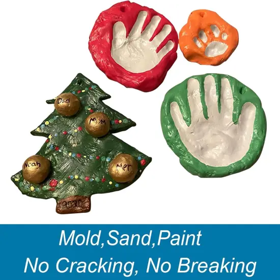 12-Colors Foam Modeling Clay- for Cosplay,School Projects,Baby Hand Print,Slime - Squishy, Air Dry, Soft - Gifts for Adult and Kids - 12 pcs,2.65 lbs,Ages 3 & Up {4}