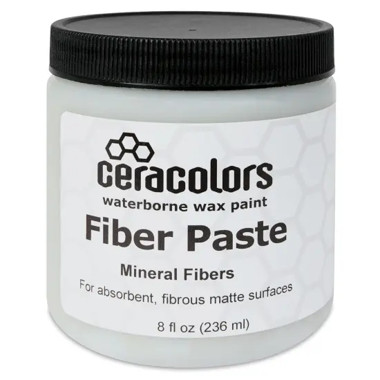 Ceracolors Waterborne Wax Paint Fiber Paste Medium, 236 ml {1}