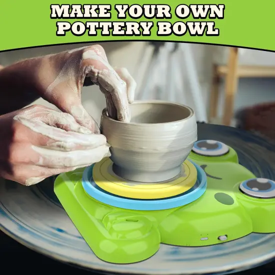 Premium Air Dry Clay for Kids - Natural Modeling Pottery Clay for Wheel, 3.3lbs Kids Arts & Crafts Supplies for School Classrooms, Easter Gifts Toy for Kid, White {3}