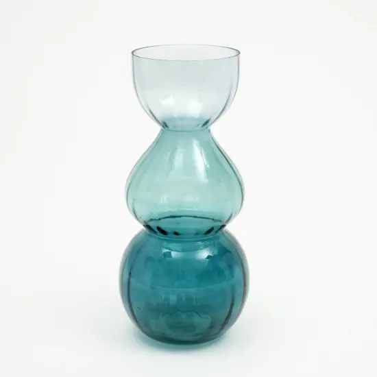 Decorative Opulent Bauble Glass Vase - 6.50 X 14" {2}