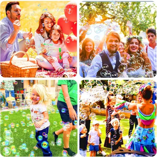 32 Pcs 8 Style Bubbles Party Favors for Kids, Mini Star Bubble Wand Bulk in Gift Box as Goody Bags Stuffer, Party Supplies for Toddlers,Carnival Prizes Toy, Birthday Treats, Classroom prizes {3}