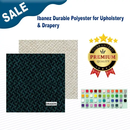 Ibanez Durable Polyester for Upholstery & Drapery Phantom {2}