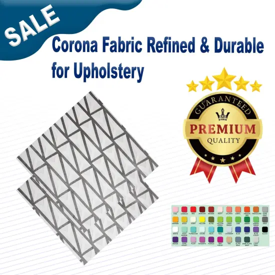 Corona Fabric Refined & Durable for Upholstery Shawon {2}