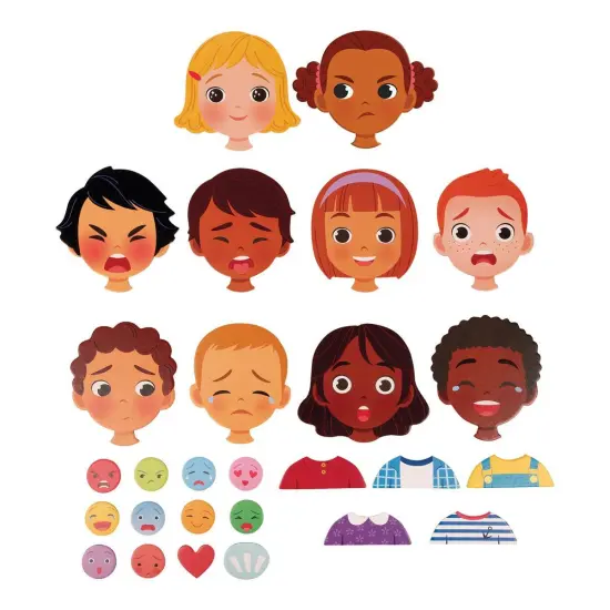 Janod Magnetic Emotions Recognition Set {1}