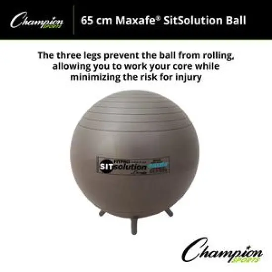 MAXAFE&reg; Sitsolution 65cm Ball with Stability Legs {2}