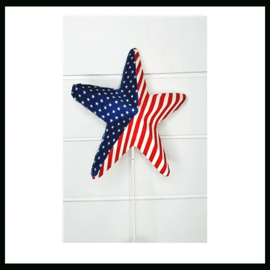 Patriotic Star Pick - Festive Decor for Patriotic Celebrations-74227RWB {2}