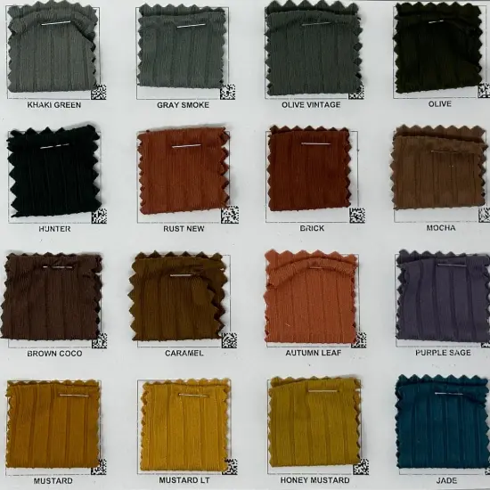 1 Yard 8x3 Yummy Brushed Rib Knit Solid Fabric Soft Stretchy 58"-60" Width Taupe {2}