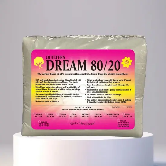 Quilters Dream Natural 80/20 Batting {1}