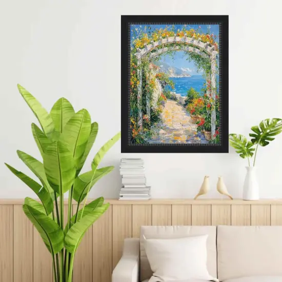 Diploma Black Funky Lip Picture Frame 32x48 frame {1}