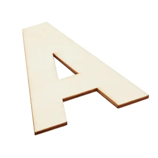 88 Piece Unfinished 3 Inch Wooden Alphabet Letters for Wall, DIY Crafts, 2 Extra Sets of AEIOU Brown {7}
