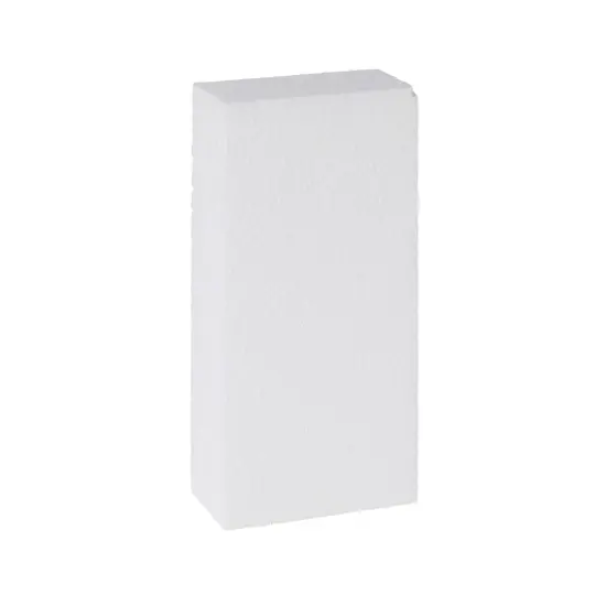 6 Pack Foam Blocks for Crafts - Polystyrene Brick Rectangles for Art Sculpting, Flower Arrangements, DIY, Packing (8 x 4 x 2 In) White {7}