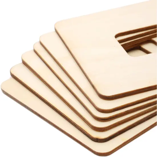 Bright Creations Unfinished Wood Picture Frames for 2 x 3 Inch Photos (5 x 6 in, 24-Pack) Brown {5}